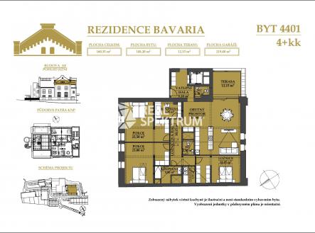 4401_zmena final | Prodej bytu, 4+kk, 158 m²