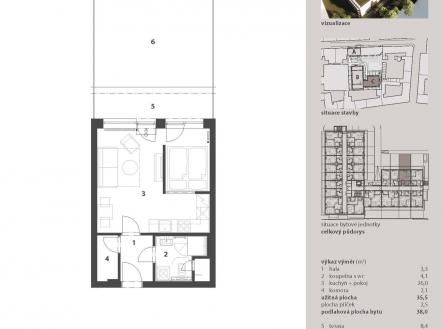 C6 | Prodej bytu, 1+kk, 78 m²