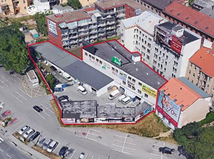 vankovka-tesco_3D-obrys | Pronájem - komerční objekt, sklad, 2 078 m²