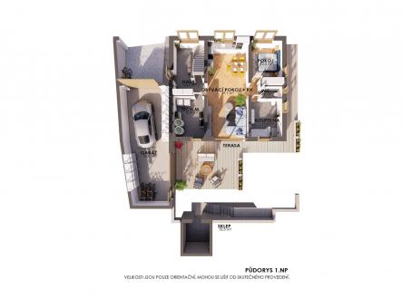 1np_final | Prodej - pozemek pro bydlení, 1 351 m²