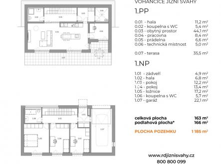 RD-Vohančice-Jižní Svahy_F_6 | Prodej - dům/vila, 163 m²