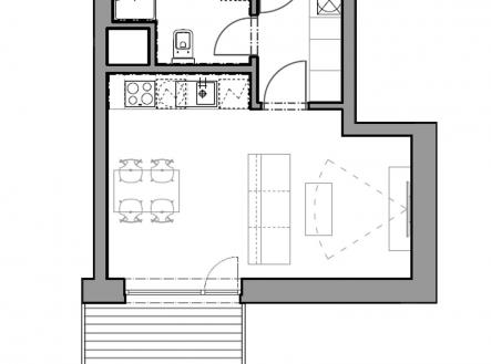 B2_byt_307 | Prodej bytu, 1+kk, 36 m²
