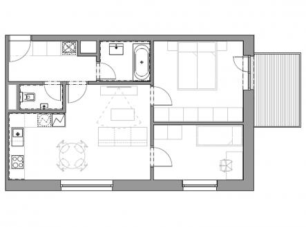 A2_byt_307 | Prodej bytu, 3+kk, 66 m²