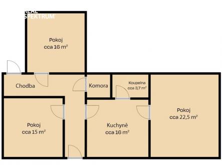 RD Těšov plánek  | Prodej - dům/vila, 130 m²