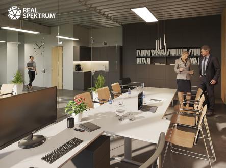 A1 Park_K terminálu_int_kancelář_0004 | Prodej - obchodní prostor, 235 m²