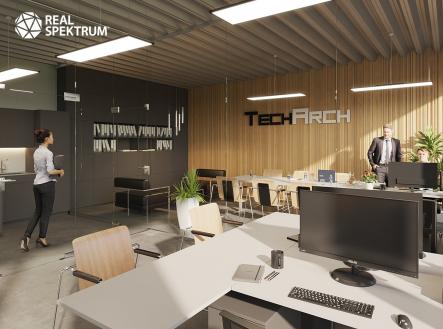A1 Park_K terminálu_int_kancelář_0003 | Prodej - komerční objekt, výroba, 235 m²