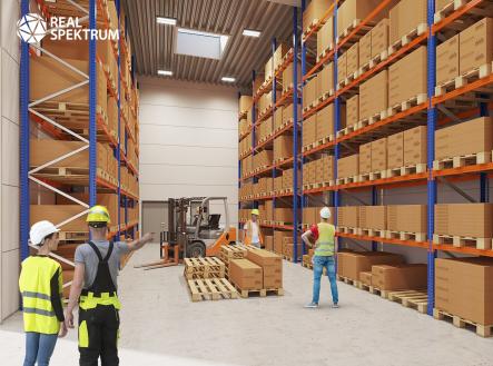 A1 Park-K terminálu_int_sklad_0001 | Prodej - obchodní prostor, 357 m²