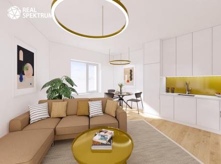 Prodej bytu, 1+kk, 48 m² obrázek