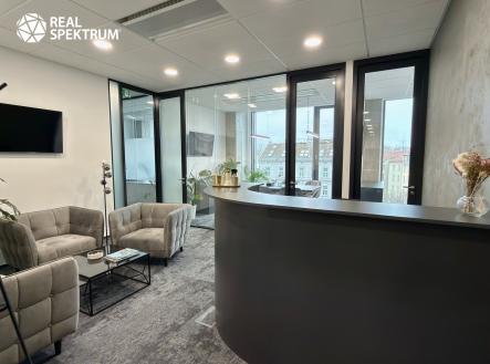 5NP _T - Recepce | Pronájem - kanceláře, 263 m²