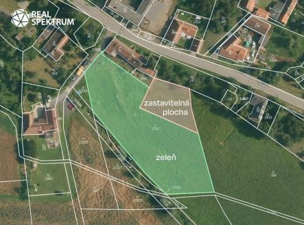 Zákres dle ÚP A | Prodej - pozemek pro bydlení, 4 834 m²