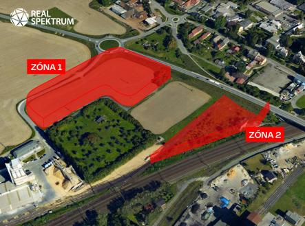 pozemky-prodej-Studenka-mapa04_zony | Prodej - pozemek pro komerční výstavbu, 22 916 m²