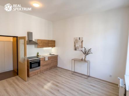 Kuchyně | Pronájem bytu, 1+kk, 23 m²