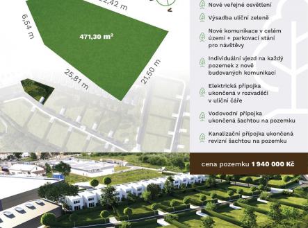 Prodej - pozemek pro bydlení, 471 m²