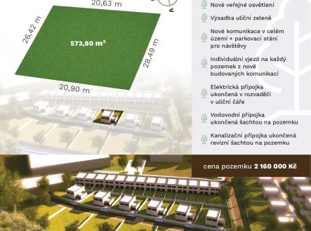 Prodej - pozemek pro bydlení, 574 m²