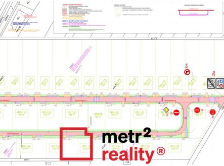 C-3 - Koordinační situační výkres -CELKOVÁ 2 | Prodej - pozemek pro bydlení, 831 m²