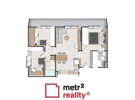 hf-1 | Prodej bytu, 4+kk, 83 m²
