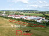 Prodej - pozemek pro komerční výstavbu, 3 388 m²