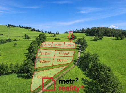 Pozemek 3 Martina izerce | Prodej - pozemek pro bydlení, 858 m²