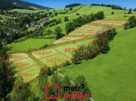 Prodej - pozemek pro bydlení, 858 m²