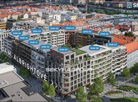 SM8 blok | SMÍCHOV CITY SEVER, II. ETAPA