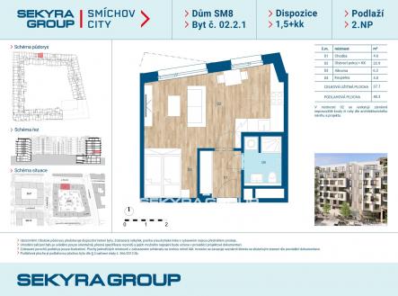 02.2.1 | Prodej bytu, 1+kk, 37 m²