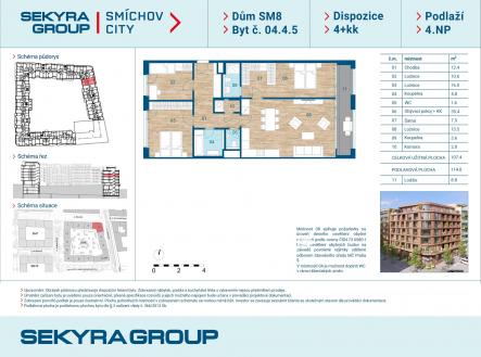 04.4.5 | Prodej bytu, 4+kk, 107 m²