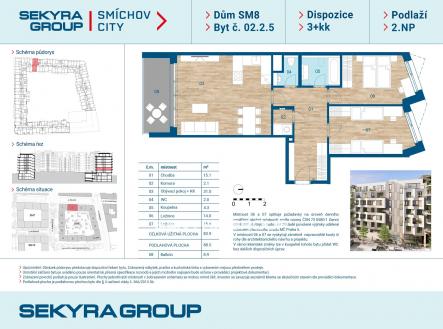 02.2.5 | Prodej bytu, 3+kk, 84 m²