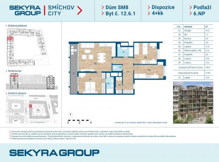 12.6.1 | Prodej bytu, 4+kk, 106 m²