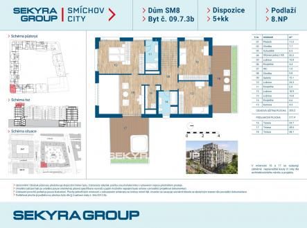 09.7.3b | Prodej bytu, 5+kk, 203 m²