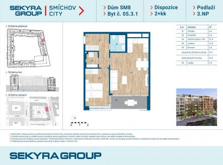 05.3.1 | Prodej bytu, 2+kk, 55 m²