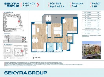 05.2.4 | Prodej bytu, 3+kk, 74 m²