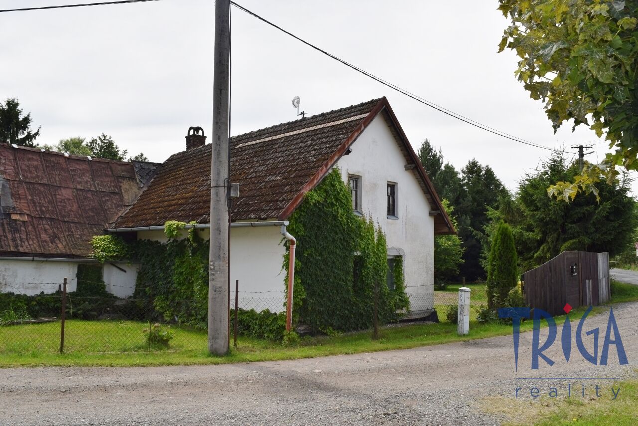 Litíč - rodinný dům se stodolami v Nouzově u Velichovek