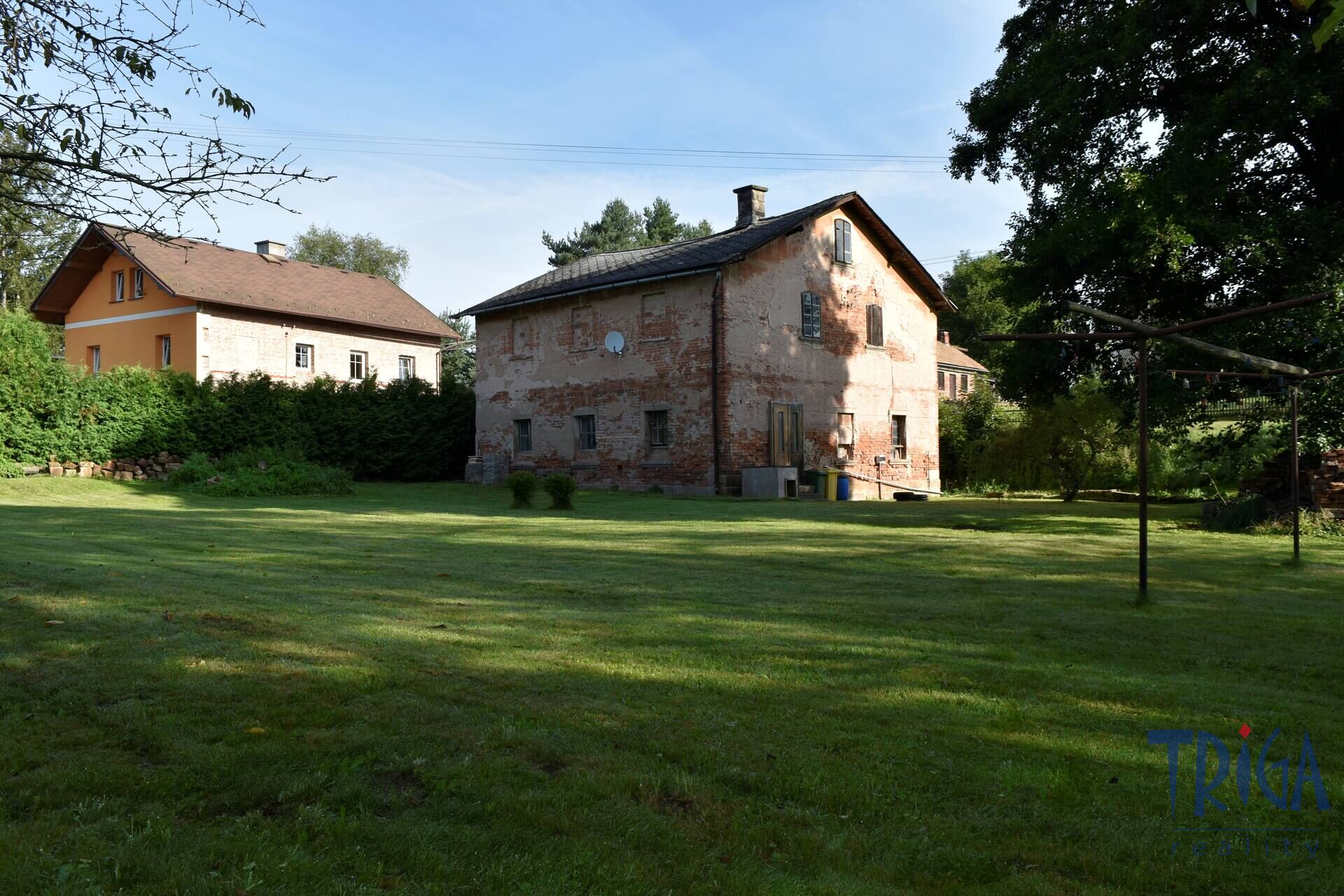 Křinice - Prodej objektu s číslem popisným a pozemkem 1 558 m2