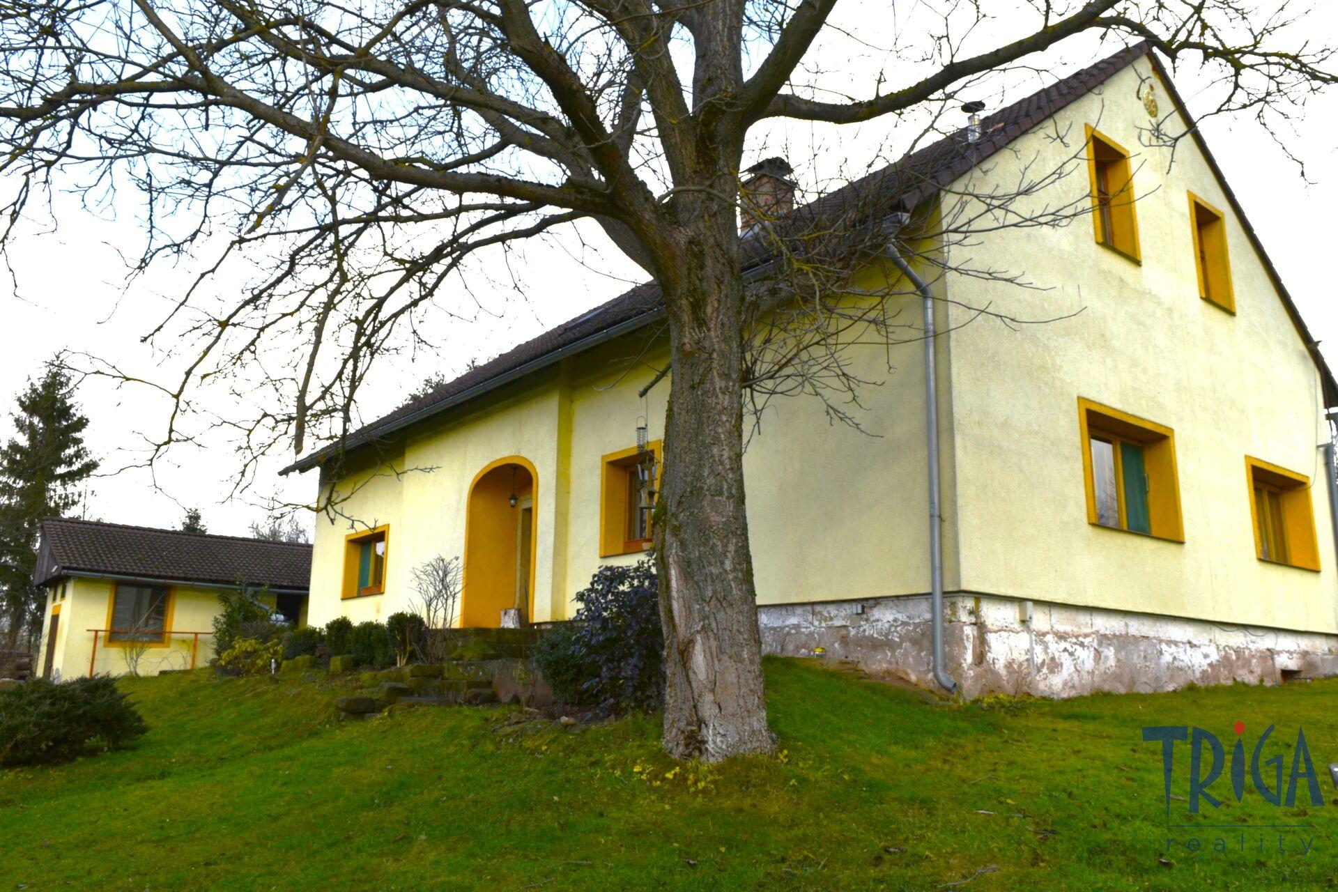 Vernéřovice - Prodej domu 7+kk s pozemkem 3879 m2