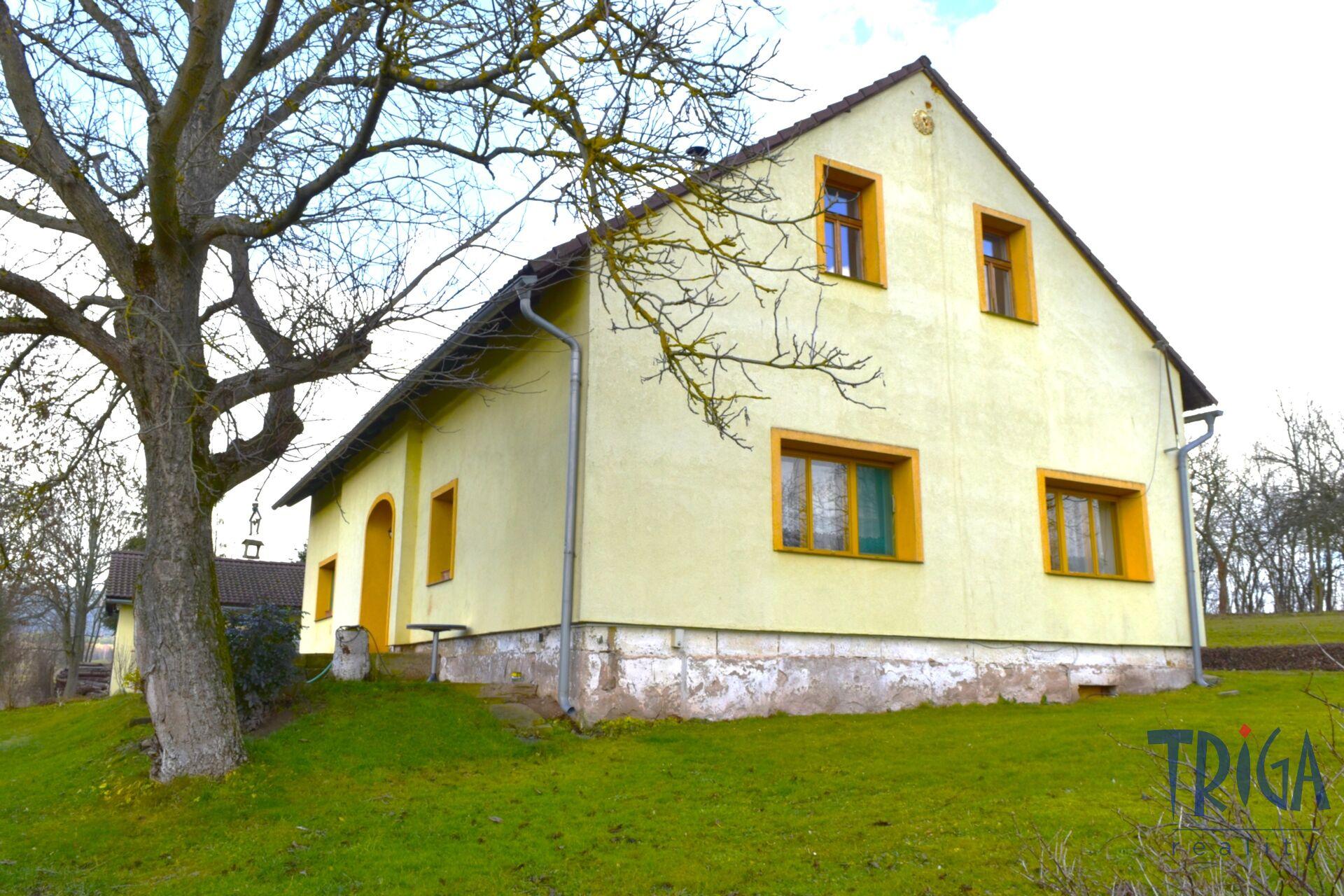 Vernéřovice - Prodej domu 7+kk s pozemkem 3879 m2