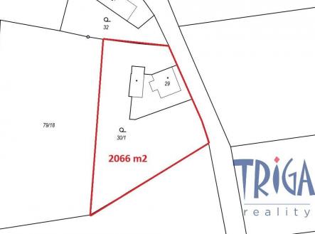 Prodej - pozemek pro bydlení, 2 066 m²
