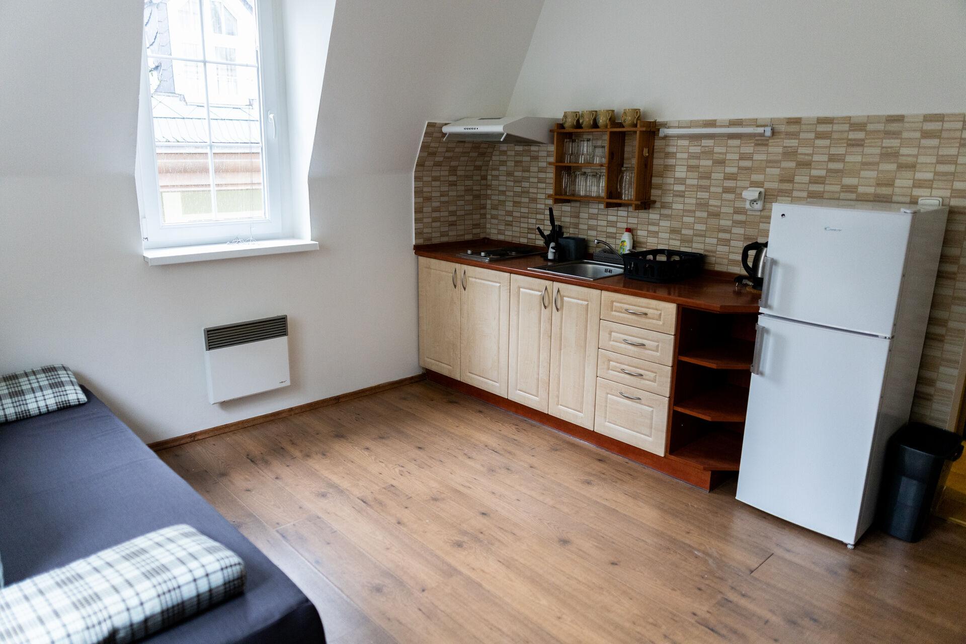 Prodej bytu 1+KK v lázeňském centru města, 19 m², ul. Moravská, Karlovy Vary