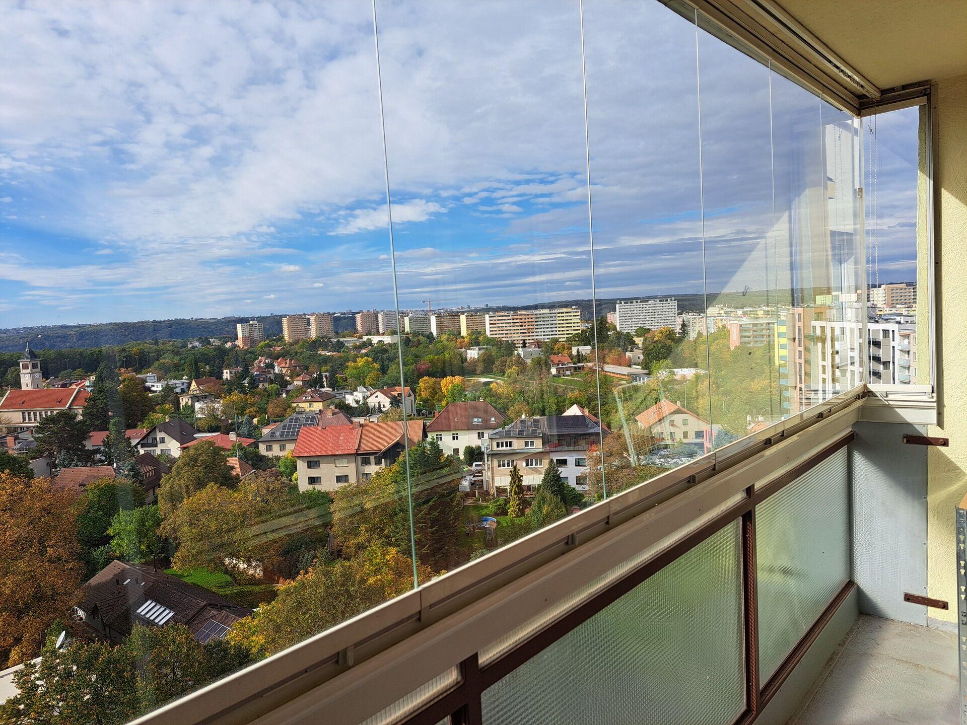 Pronájem bytu 1+kk, 35,14 m2, lodžie 6 m2, komora, Písnická, Praha 4 - Kamýk
