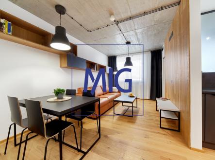 jídelní kout | Pronájem bytu, 2+kk, 35 m²