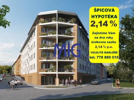 Prodej bytu, 1+kk, 34 m²