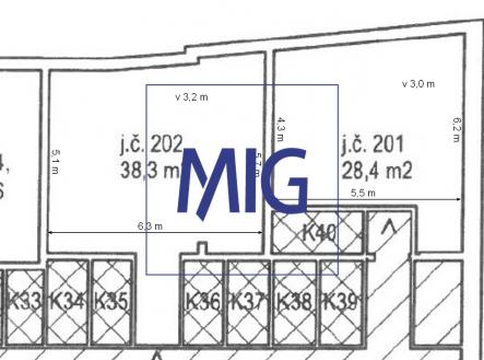 zaměření 201a202 | Prodej - komerční objekt, sklad, 28 m²