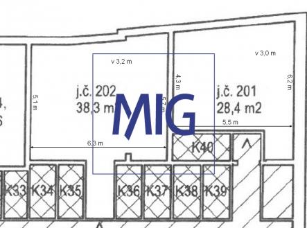 zaměření 201a202 | Prodej - komerční objekt, sklad, 28 m²