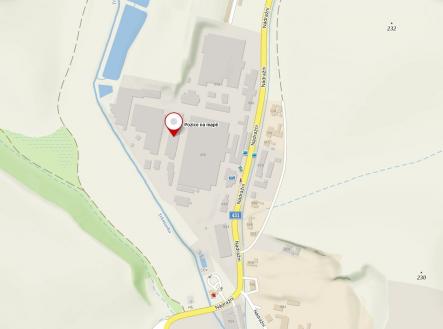 dánice mapa | Pronájem - komerční objekt, sklad, 1 850 m²