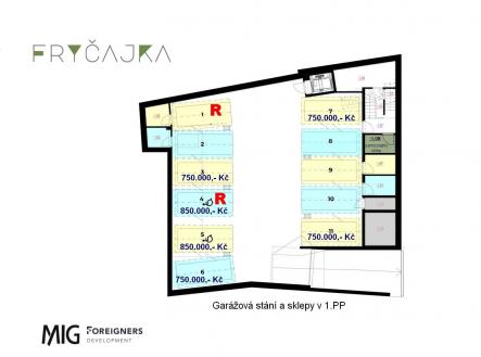 GARÁŽOVÁ stání a sklepy-11-2025 | Prodej - malý objekt/garáž