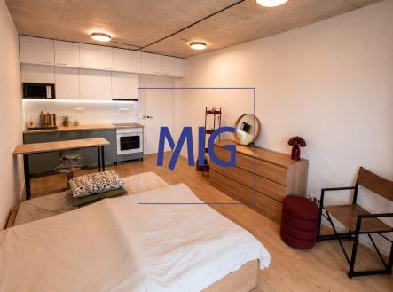 3 | Pronájem bytu, 1+kk, 31 m²