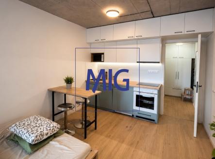 1 | Pronájem bytu, 1+kk, 31 m²