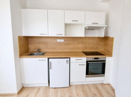 kuchyn | Pronájem bytu, 1+kk, 34 m²