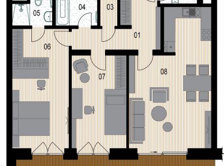 E-1-2.png | Prodej bytu, 3+kk, 91 m²