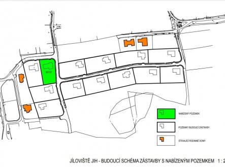 situce zástavby Jíloviště | Prodej - pozemek pro bydlení, 2 001 m²