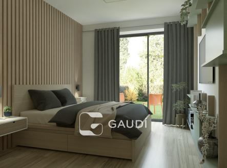 D_ložnice_1 | Prodej bytu, 2+kk, 61 m²